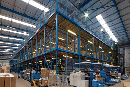 Storage Rack And Mezzanine Floor Fire Warehouses