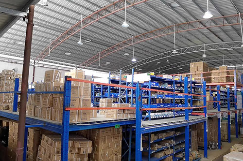Storage Rack And Mezzanine Floor Fire Warehouses